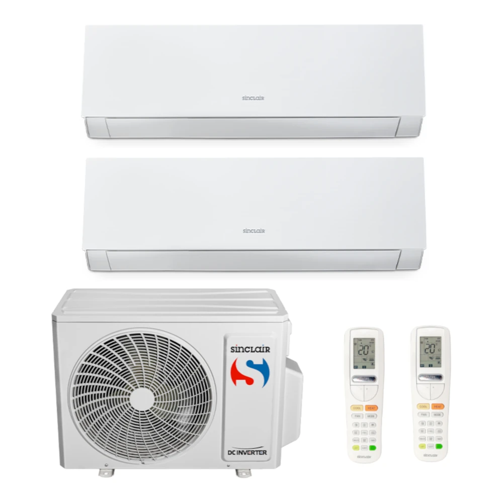 Sinclair multisplit 2×1 Marvin bílá (2,7 a 3,5 kW) včetně montáže